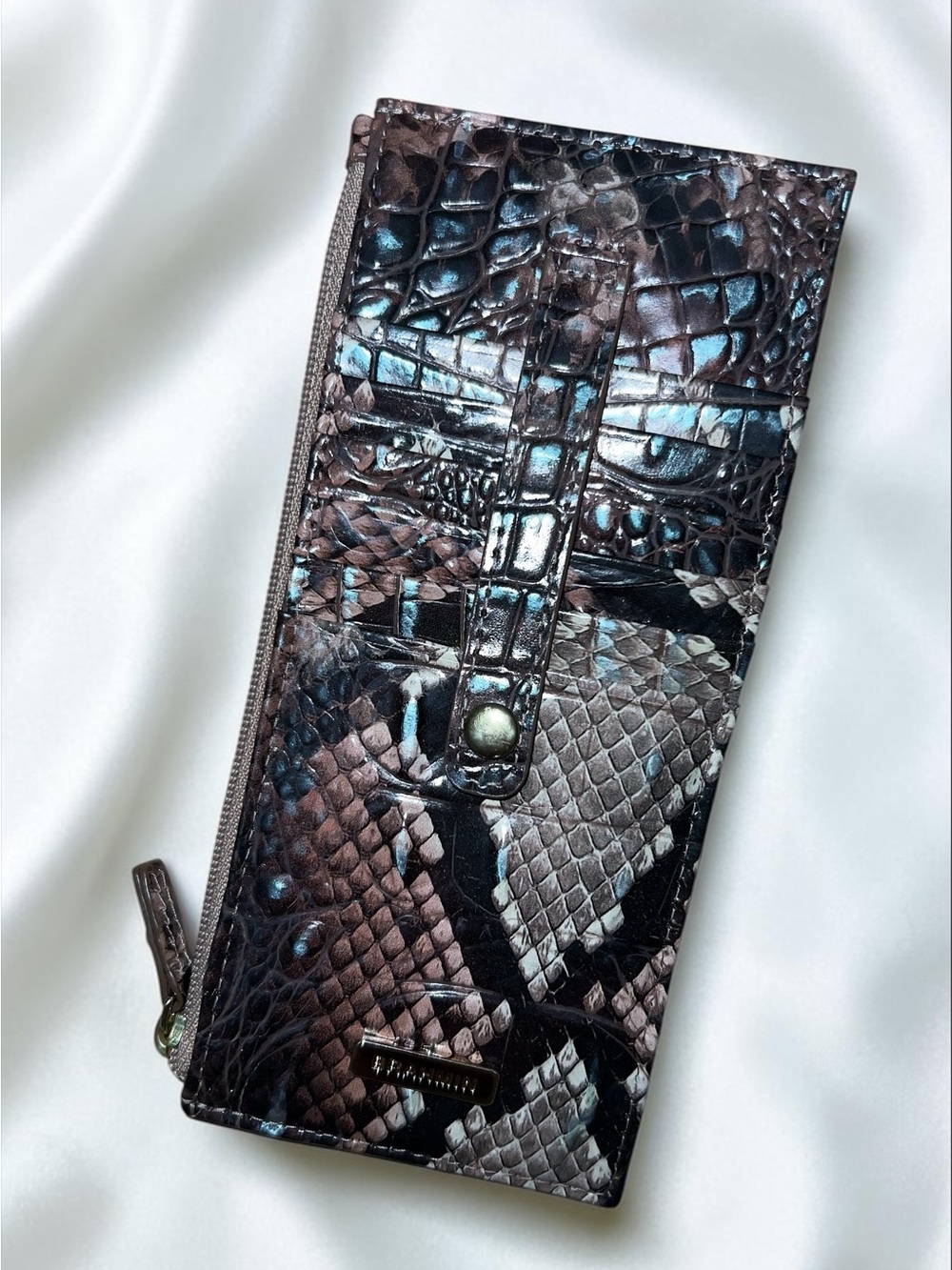 Brahmin Credit Card Wallet, Rattlesnake Melbourne
